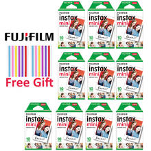 Пленка Fujifilm Instax Mini, 20-100 листов, фотобумага с белыми краями, пленки 10-100 шт. для Mini 11, 9, 8, 90, мгновенная камера для SP-1 2024 - купить недорого