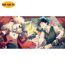 DIY Diamond Painting Midoriya Bakugou My Hero Academia Full Square Drill Japanese Anime Role Pictures Embroidery Decor Bedroom 2024 - buy cheap