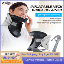 Inflatable Cervical Neck Traction Device Soft Medical Orthopedic Neck Pillow Pain Release Collar Neck Stretching Brace Hot Sales 2024 - buy cheap