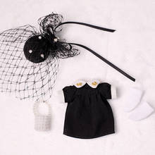 Vestido corto de Color caramelo para muñeca ob11,obitsu11,molly,1/12 BJD, novedad 2024 - compra barato
