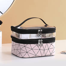 Multifunction Travel Clear Makeup Bag Fashion Diamond Cosmetic Bag Toiletries Organizer Waterproof Females Storage Make Up Cases 2024 - buy cheap