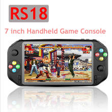 Coolbaby-novo jogo para ps1 rs18, console de jogos portátil de 7 polegadas, controle de videogame duplo, cartão tf, 16 gb, 32 gb, 64 gb, 3500 mah 2024 - compre barato