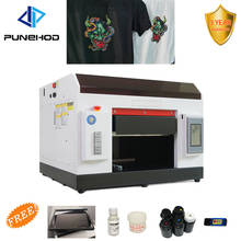 T Shirt Printing Machine Punehod Dtg Printer A3 Size Fully Automatic With Free Tshirt Fixture And 5*100 Ml Inks 2024 - buy cheap