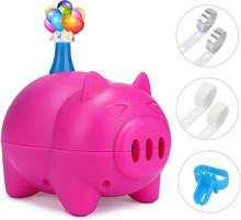 Bomba de globo eléctrica, inflador de globo portátil, soplador de aire con arco de globo y Kit de guirnalda para decoración de fiesta, herramienta inflable 2024 - compra barato