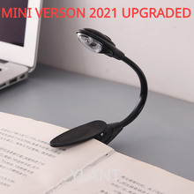Ylant-mini luminária led prática portátil, flexível, brilhante, com prendedor para leitura, para quarto, de viagem, presentes para crianças 2024 - compre barato