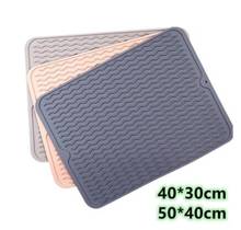 Large Multifuctional Silicone Drying Mats Heat Insulation Pot Holder Protector Dish Cups Draining Pad Table Rug Placemat Tray 2024 - buy cheap