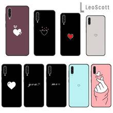 Heart love simple Phone Case For Samsung Galaxy A 3 6 7 8 10 21 01 11 31 91 10S 20S 30S 50S PLUS 2024 - buy cheap