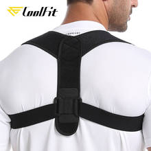 CoolFit Spine Corset Support Posture Corrector Back Brace Adjustable Posture Brace for Upper Back Shoulder Back Pain Relief 2024 - buy cheap