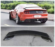 Aerofólio de fibra de carbono para carro, para carro, asa traseira, spoilers/spoiler, compatível com ford mustang 2015, 2016, 2017, 2018, 2019 2024 - compre barato