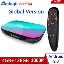 HK1 BOX Android 9.0 Smart TV BOX 4GB 64GB 128GB Amlogic S905X3 2.4G&5G Wifi 1000M BT 8K Youtube Set Top Box PK X96 H96 MAX 32G 2024 - buy cheap