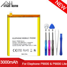 PINZHENG 3000mAh Mobile Phone Battery For Elephone P9000 Lite Real Capacity High Quality Replacement Bateria For Elephone P9000 2024 - buy cheap