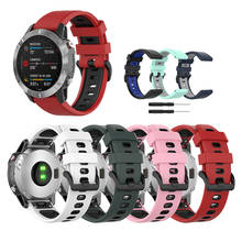 22mm Strap For Garmin instinct Smart Watch Band For Garmin Forerunner 935 945 S60 S62 Fenix5 Silicone Sport Watchband bracelet 2024 - buy cheap