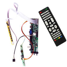 Digital Channel DVB-C DVB-T DVB-T2 LCD Controller Driver Universal TV Board For 30 PIN LP133WX3 LP133WX2 2024 - buy cheap