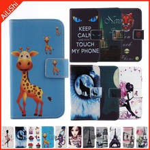 Fundas Flip Book Design Shell Capa de Couro Carteira Caso Estojo de Pele Para Kruger & Matz Movimento Ao Vivo Fluxo 8 7 7S 6 6S 5 4 Mini além disso Lite 2024 - compre barato