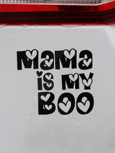 ZTTZDY 10.5CM*8.7CM Love Ma Ma Is My Boo Vinyl Decal Car Sticker Car Accessories ZJ2-0199 2024 - buy cheap
