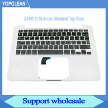 New Upper Case Arabic Keyboard Topcase Top Case Palmrest For Macbook Pro Retina 13" A1502 2015 2024 - buy cheap