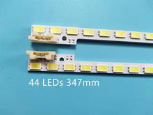 Novas tiras de luz de fundo para tv, 2 peças, para samsung ue32d5000pw, hd, kit embutido, réguas, led 2024 - compre barato