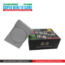 Игровая приставка для PS1, игровая консоль AV-выход, встроенная 620 классических ретро-игр, мини-игровая консоль 2024 - купить недорого