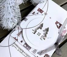 Mmao ремесла металлические стальные Вырубные штампы новейшая Рождественская елка дом трафарет для «сделай сам» скрапбукинг бумага/фото карты тиснение штампы 2024 - купить недорого