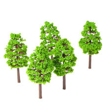 20 Pcs 70mm Scale Architectural  Model Trees Railroad Layout Garden Landscape Scenery Miniatures Tree Building Kits Toy for Kids 2024 - buy cheap