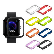 Funda protectora de PC para Xiaomi Huami Amazfit Bip U, carcasa de Marco delgada y dura, correa de reloj 2024 - compra barato