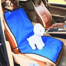 Pet Carrier Dog Car Back Single Seat Cover Waterproof Hammock Mat Cushion Protector For Dogs Puppy Transport Travel Accessories 2024 - buy cheap