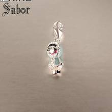 Trendy silver color Eskimos Doll Diy Charms Fit Bracelet & Necklace Making Jewelry For Women drop shipping thomas 2024 - buy cheap