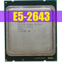 Intel Xeon OEM version cpu E5 2643 3.3GHz Quad-Core 10M Cache  FCLGA2011 TPD 130W E5-2643 Original 2024 - buy cheap