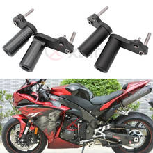 No Cut Motorcycle Frame Sliders Crash Falling Protection For Yamaha YZF R1 YZF1000 YZF-R1 2009 2010 2011 2012 2013 2014 2015 2024 - buy cheap