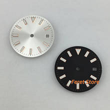 Bliger-esfera de reloj estéril luminosa de 29,2mm, compatible con 2836, 2824, Miyota 8205, 8215, 821A, Mingzhu DG2813, 3804, movimiento de gaviota ST1612, nuevo 2024 - compra barato