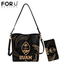 FORUDESIGNS Hot Style Women Shoulder Bag Guam Polynesian Tribal Print Casual Shopper Purse Lady Totes Sac Crossbody Bolsa 2024 - buy cheap