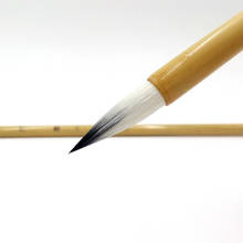 2pcs Tinta China Chinese Calligraphy Pen Chinese Woolen&Purple Rabbit Brush Pen Regular Script Landscape Painting Lian Brush Pen 2024 - buy cheap