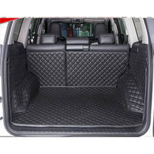 ( Car Travel )Good! Special trunk mats for Toyota Land Cruiser Prado 150 5seats 2016 waterproof boot carpets for Prado 2015-2010 2024 - buy cheap