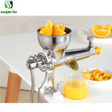 Stainless Steel manual wheatgrass juicer machine orange juice machine Auger Juicing machine Barley juice making machine 2024 - buy cheap