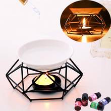 Nordic Metal Candle Holder Stand Aromatherapy Oil Burners Geometric Shape Candle Holders Iron Candlestick Holder Home Decor 2024 - buy cheap