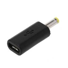 1PC Micro USB Female to DC 4.0x1.7mm Male Plug Jack Converter Adapter Charge For Sony PSP 2024 - buy cheap