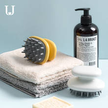 Escova de shampoo para adulto, escova para massagem, xampu de silicone, pente anti coceira, pincel de cabeça 2024 - compre barato