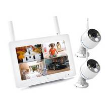 Cámara IP WIFI de 2.0MP con pantalla LCD de 7 pulgadas, sistema de seguridad NVR, 2/4CH, 1080P, inalámbrica, para interior, videovigilancia 2024 - compra barato