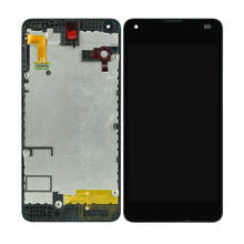 Pantalla LCD IPS Original de 4,7 pulgadas para Microsoft, reemplazo de digitalizador de pantalla táctil con marco, para Nokia Lumia 550, RM-1127 2024 - compra barato