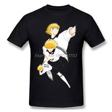 Men Clothing Captain Tsubasa About Football Anime T-Shirt Karl-Heinz Schneider Fashion Short Sleeve 2024 - buy cheap