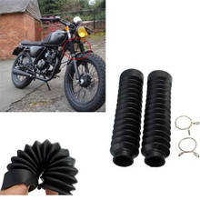 2022New Motorcycle Front Fork Shock Absorber Dust Cover Universal Dust Proof Sleeve Protector Damping Rubber Car Styling 2024 - buy cheap