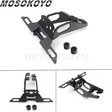 Suporte para placa de moto kawasaki z650 ninja, 650 2017 2018 2019, com fixador para placa de moto 2024 - compre barato