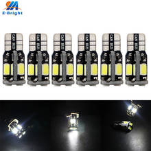 10X Canbus W5W T10 10 led 5630 5730 SMD Error Free auto Clearance tail Lights CAR Wedge parking dome lamp Car Side Light 12V 2024 - buy cheap