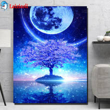 5 d diamond painting fantasy romantic moon tree cross stitch puzzle diamond mosaic full square/round drill embroidery crafts, 2024 - buy cheap