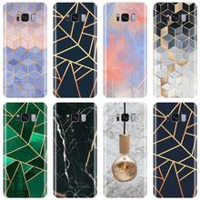 Marble Line Luxury Cover Soft Silicone TPU Phone Case For Samsung Galaxy NOTE 8 9 S6EDGE S6 S7 S8 S9 S10 S10PLUS S10E 2024 - buy cheap
