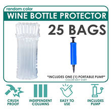 Wine Bottle Protector Bag with Free Pump Bottles Cushioning Wrap 2024 - buy cheap
