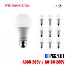 10PCS/LOT High quality led bulb e27 led lamp B22 6w 9w 12w 15w 18w 21W 110V 220V Energy Saving Home Lighting aluminum cooling 2024 - buy cheap