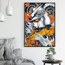 MT3010 Gundam Poster Anime Japan Classic Poster Painting Art Poster Print Canvas Home Decor Picture Wall Print 2024 - buy cheap