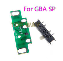 Juego de 2 botones de interruptor de encendido para consola de juegos GBA SP, nuevo tablero con interruptor de encendido para consola de juegos GBA SP 2024 - compra barato
