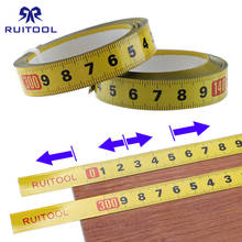 Fita métrica para medida de 0.5 '', fita métrica autoadesiva, régua, medida para trabalhar com madeira, 1-5m 2024 - compre barato
